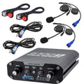 Rugged Radios RRP6100 2 Person Race Intercom System with Helmet Kits