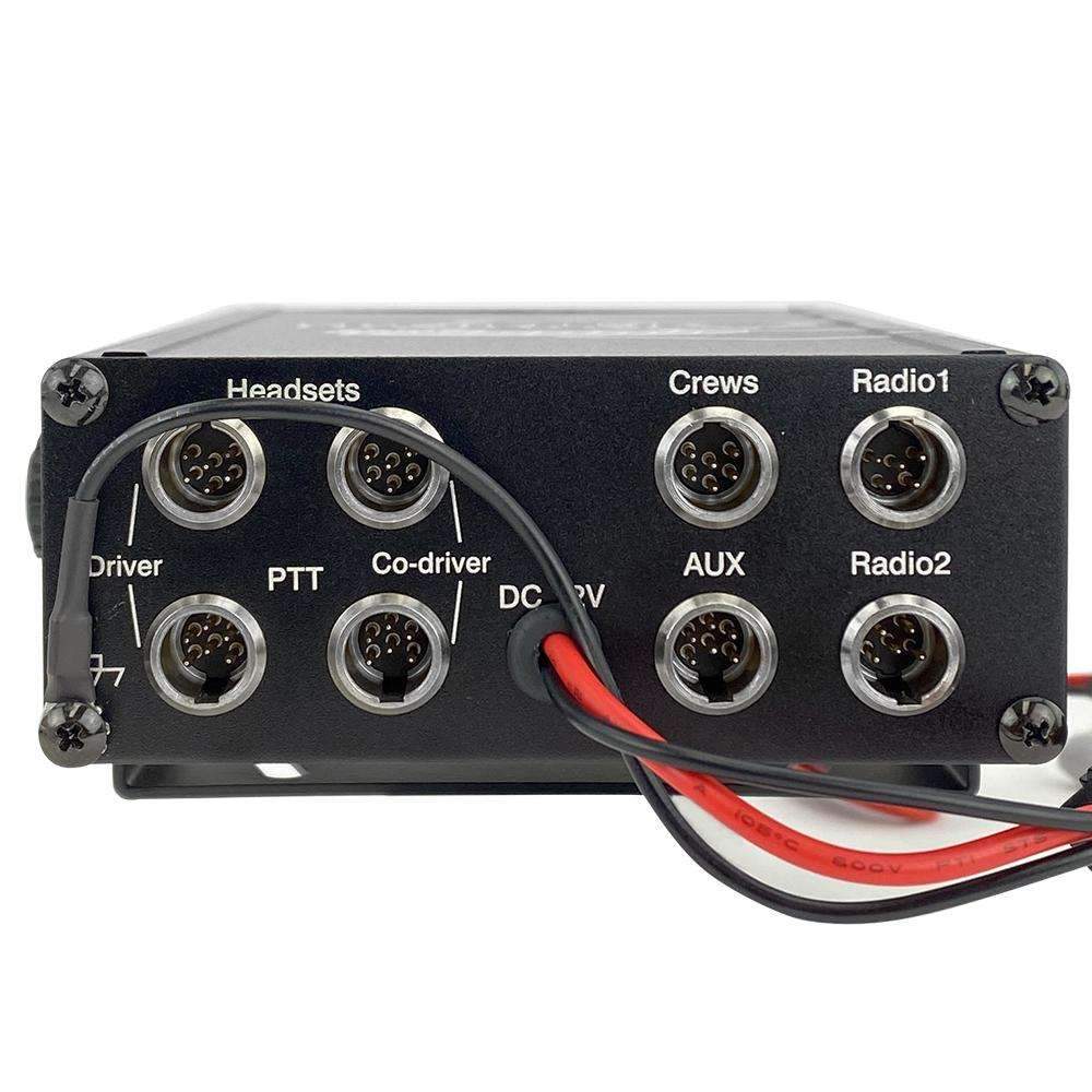 Rugged Radios Fire Safety Industrial Dual Radio Intercom 6 Place with Pump Panel Kit with RRP800