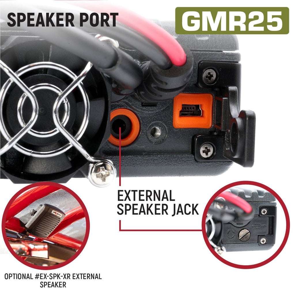 Rugged Radios Rugged GMR25 Waterproof GMRS Mobile Radio