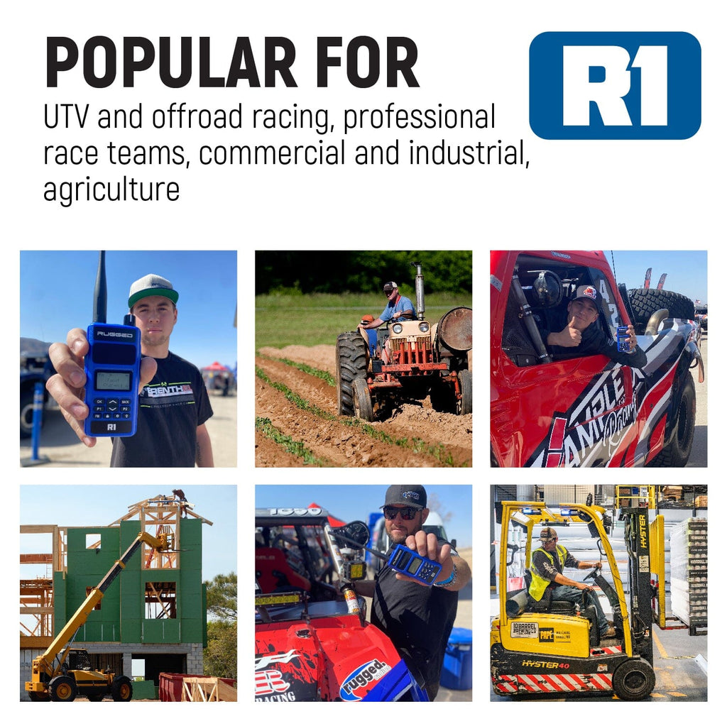 Rugged Radios Rugged R1 Business Band Handheld Radio - Digital and Analog