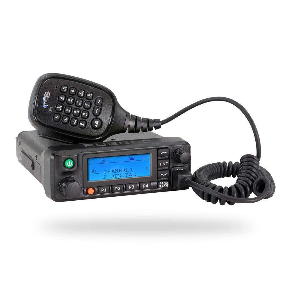Rugged Radios Rugged Business Band RDM-DB Mobile Radio - Digital and Analog - UHF VHF