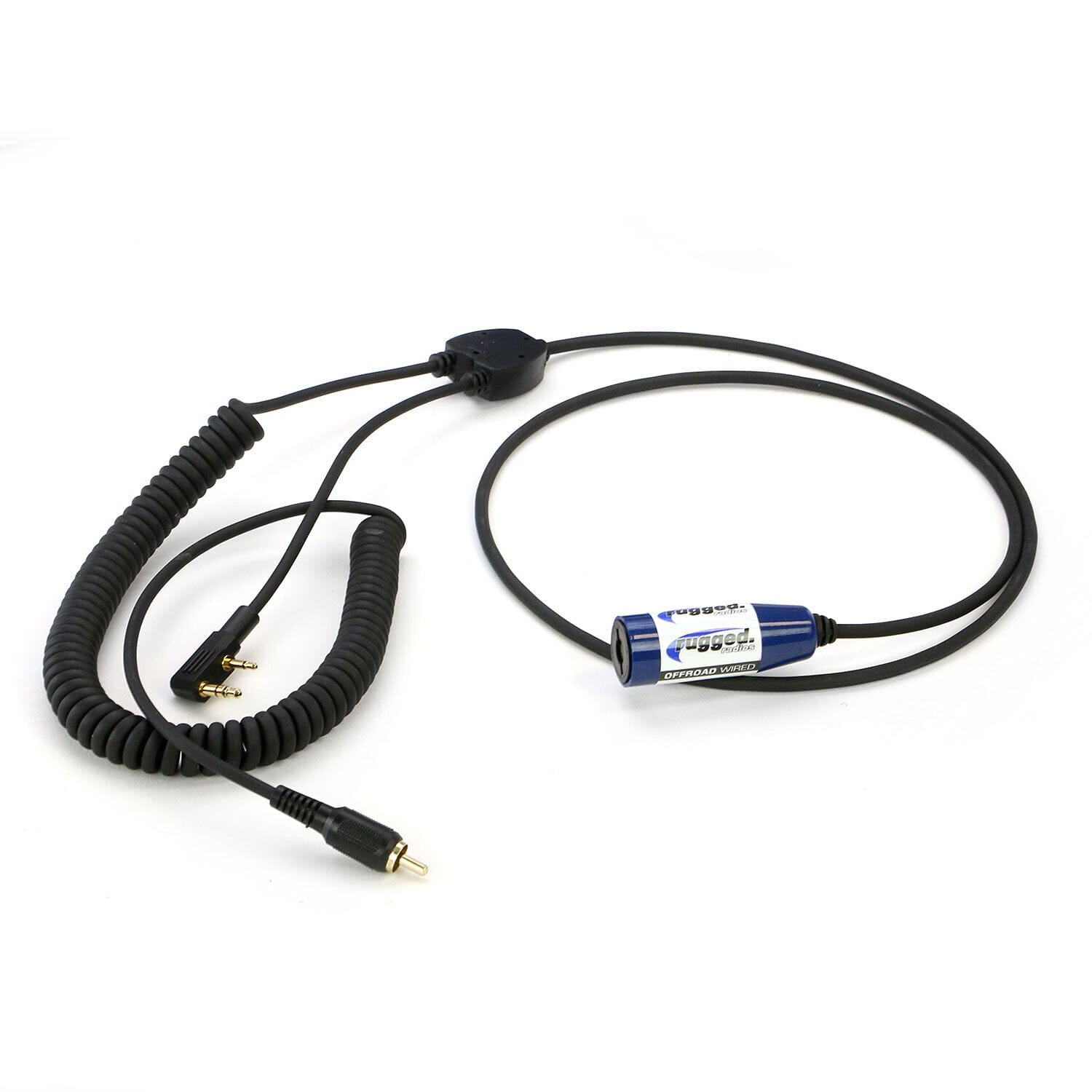 Rugged Radios MOTO MAX Complete Motorcycle Communication Kit with Heavy-Duty OFFROAD Cables