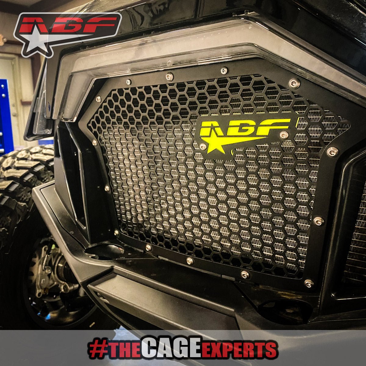 ABF Fab Custom Snap In Grill for RZR Pro XP