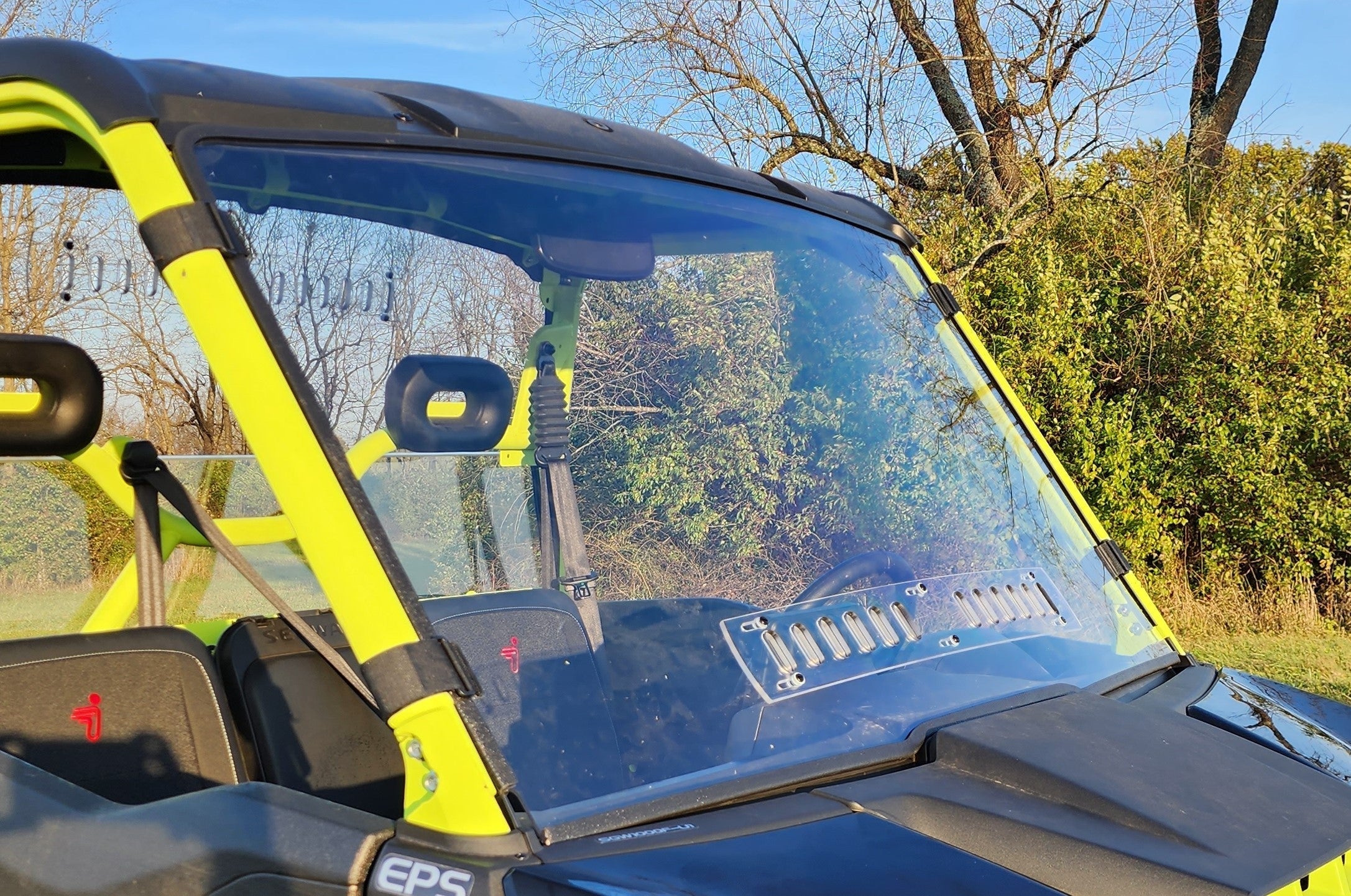 Segway UT10 - 1 Pc Scratch-Resistant Windshield FITS ONLY THE 2 DOOR MODEL!