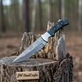 Sheffield Pattern Bowie Knife Damascus Clip Point Handmade JW SteelCrafts