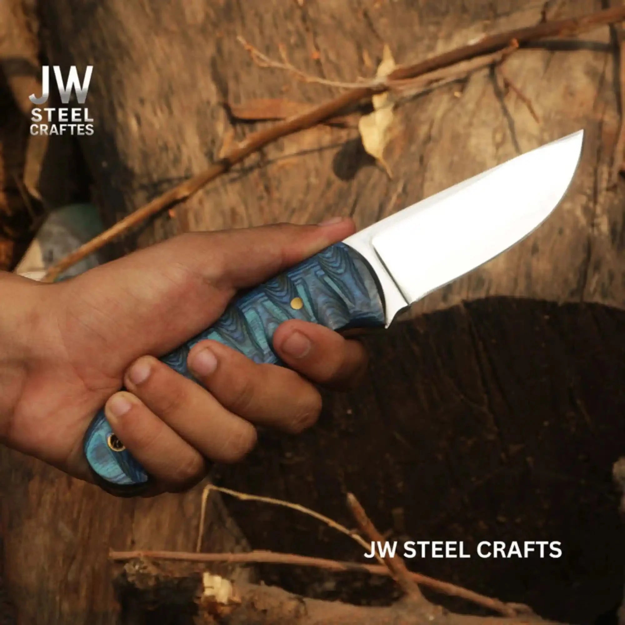 Skinner Knife J2 Stainless Steel Fixed Blade