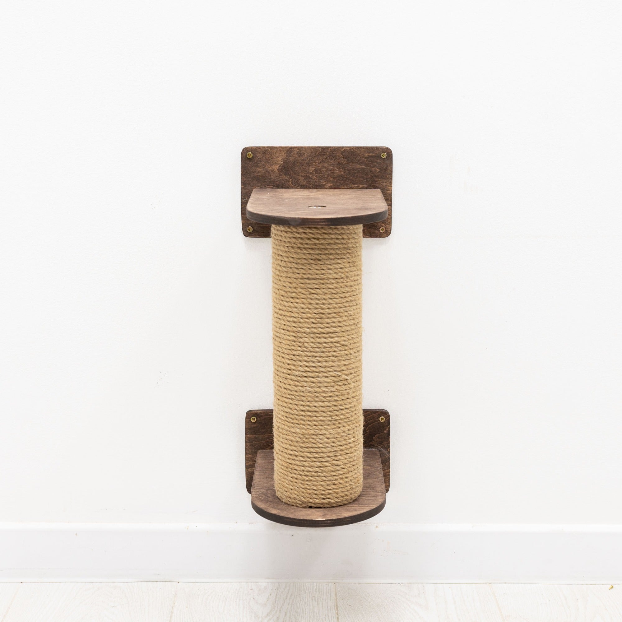 Small Cat Tree – Dark Walnut