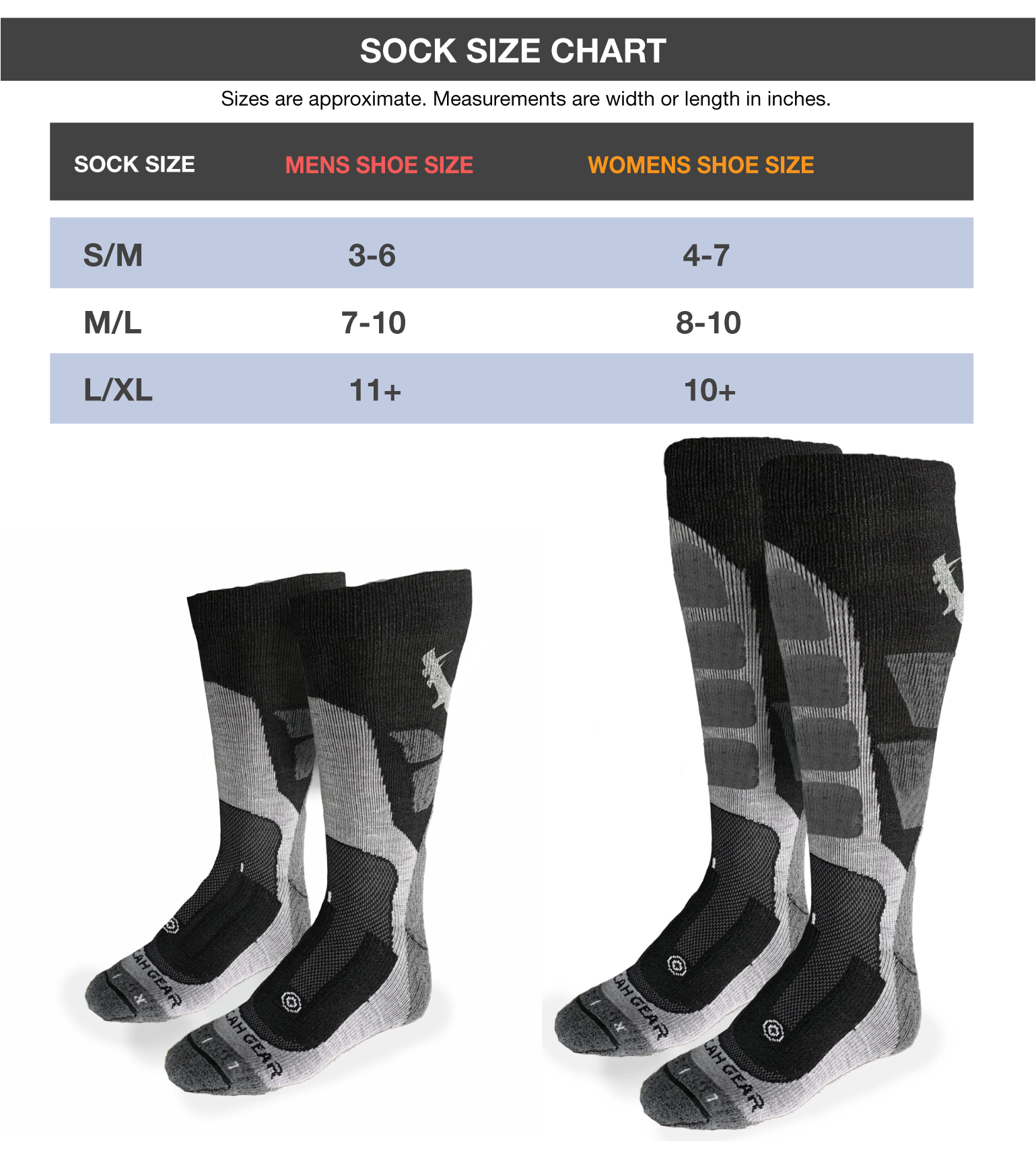 Vycah Maxx Merino Over The Calf Sock