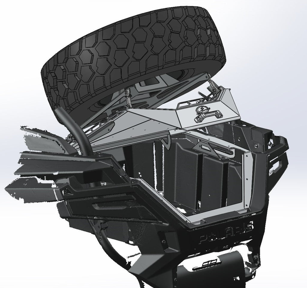 Elektric Offroad Volt Series Baja Bed Box for Polaris RZR Pro XP / Pro R / Turbo R