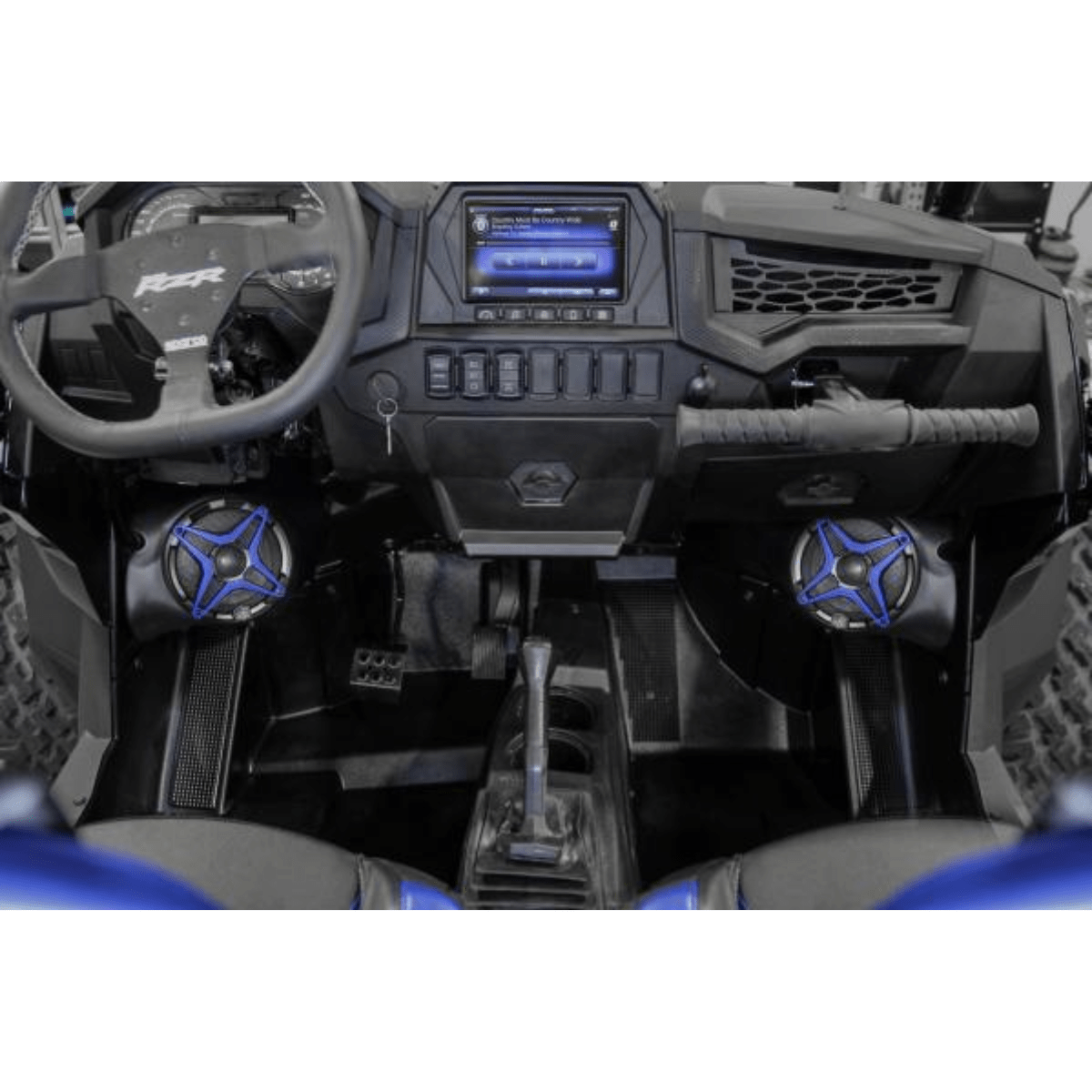 SSV Works 2 Speaker Plug & Play Kit for Ride Command for 19-22 Polaris RZR