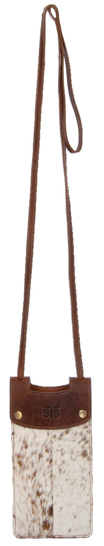 STS Cowhide Cell Phone Crossbody