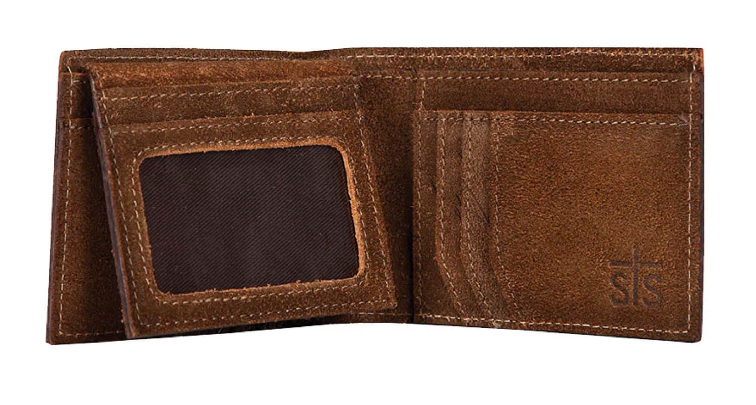 STS Men's Cowhide Bifold Wallet