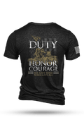 Tri-Blend T-Shirt - Duty Honor Courage