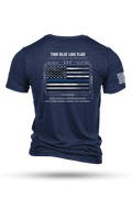 Tri-Blend T-Shirt - TBL FLAG SCHEMATIC