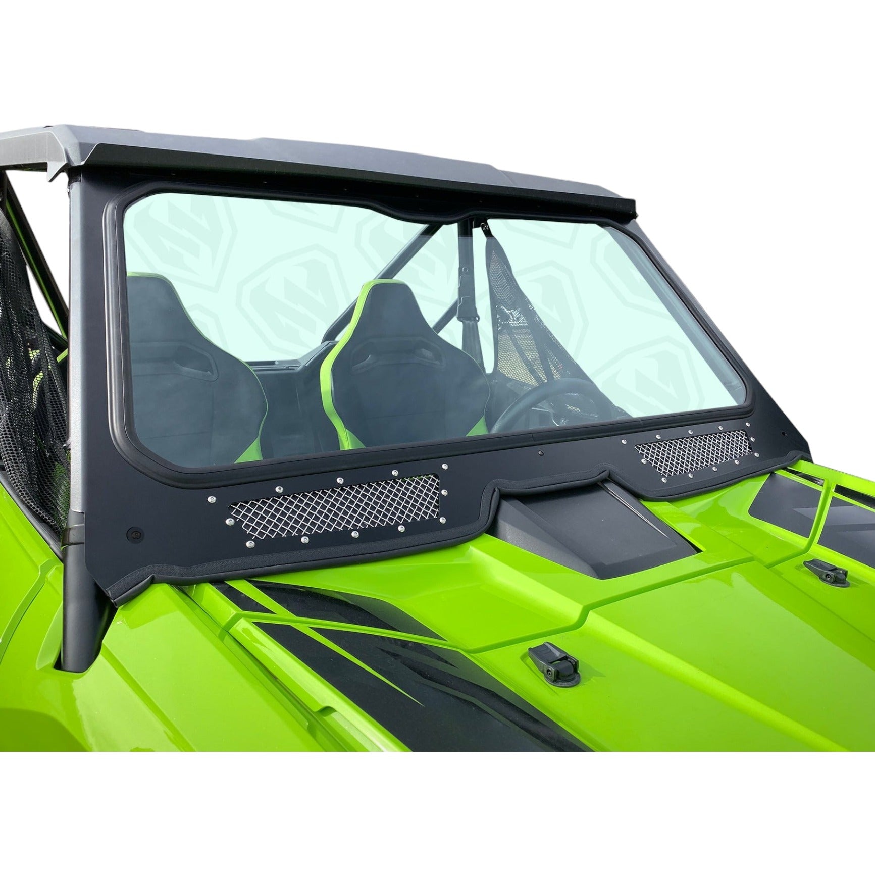 Moto Armor Vented Full Glass Windshield for 2019+ Honda Talon