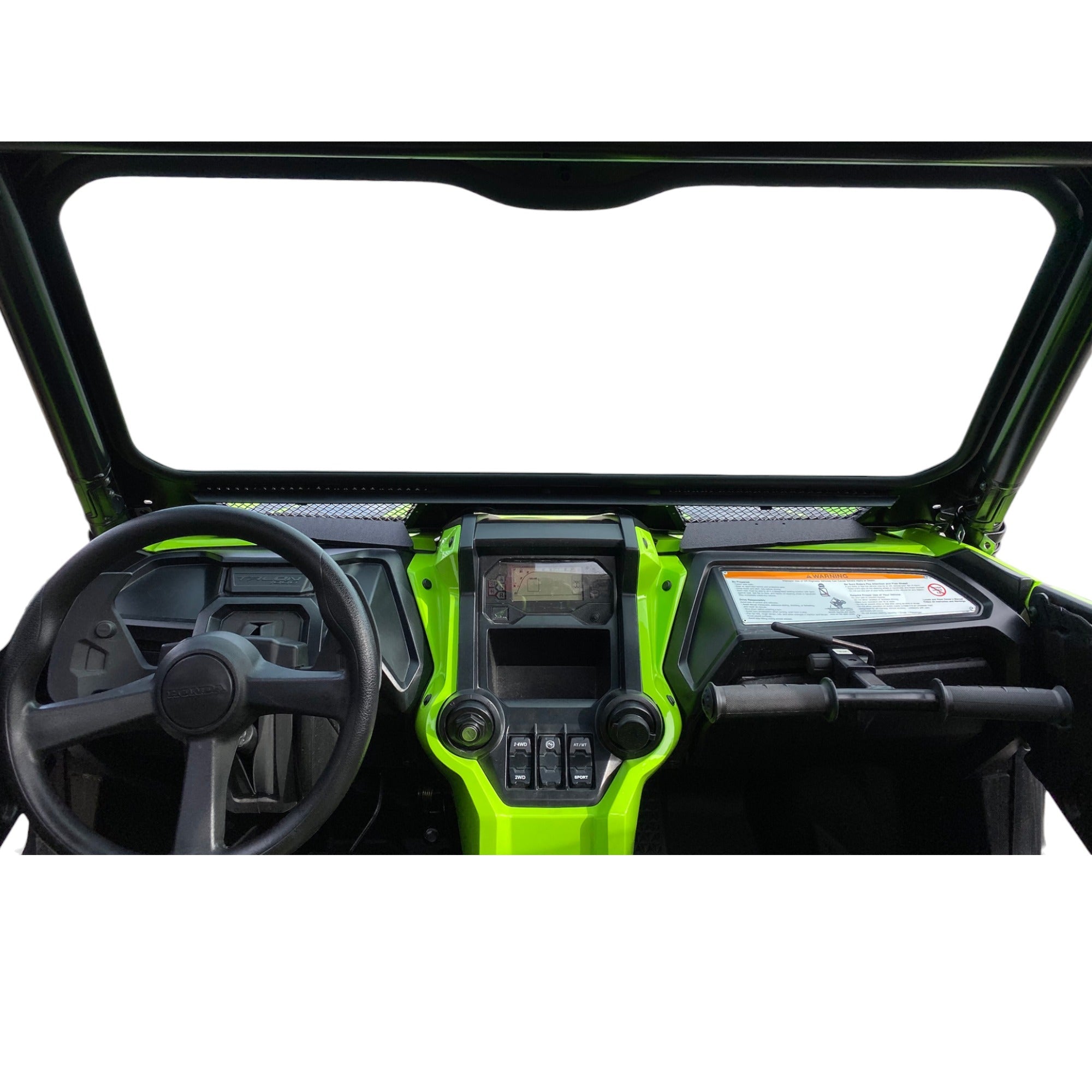 Moto Armor Vented Full Glass Windshield for 2019+ Honda Talon