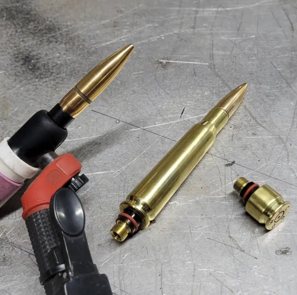 Tig Welding Bullet Back Cap Set and 20mm Vulcan Round Tungsten Holder Bundle
