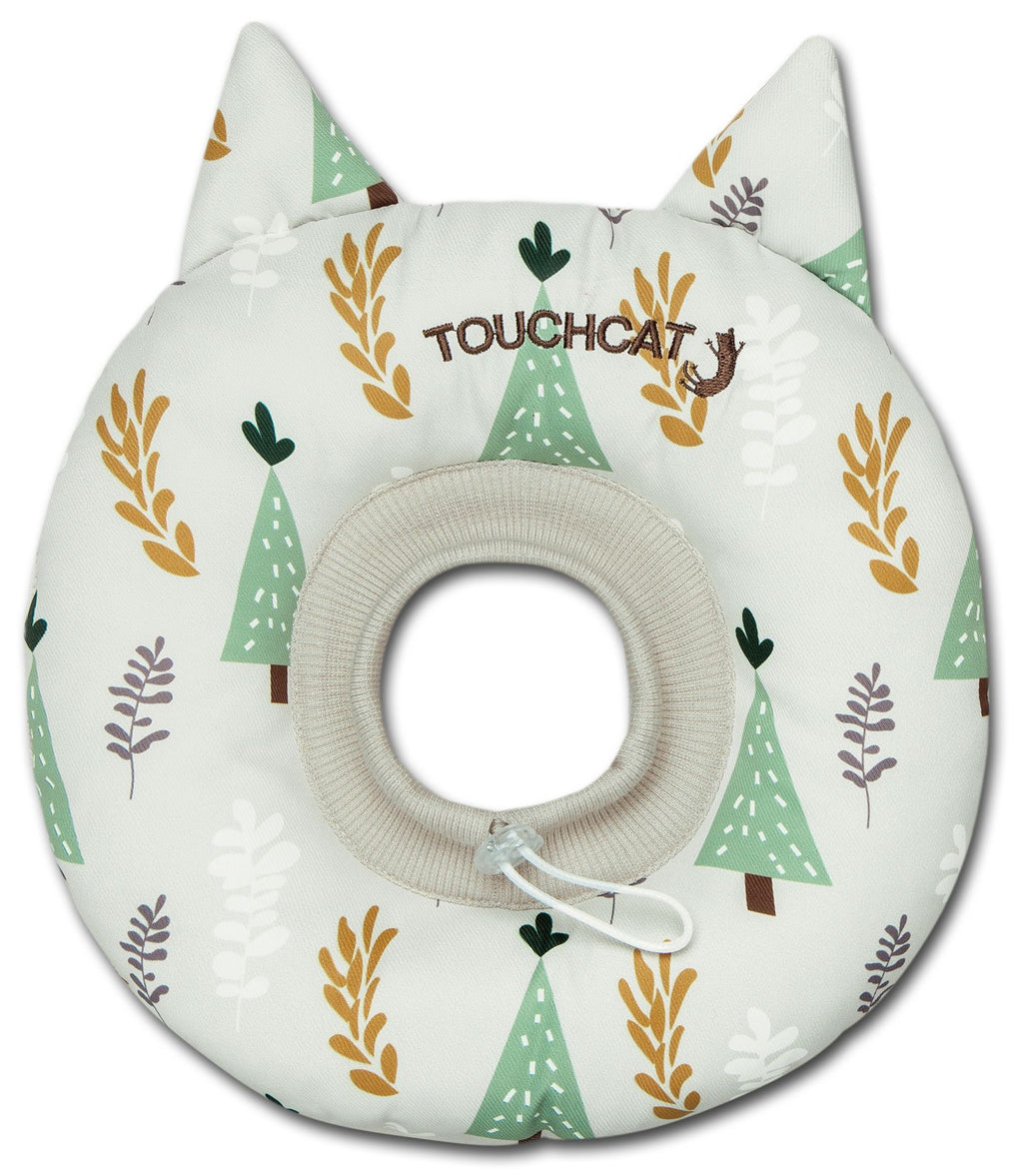 Touchcat ® 'Ringlet' Licking and Scratching Adjustable Pillow Cat Neck Protector