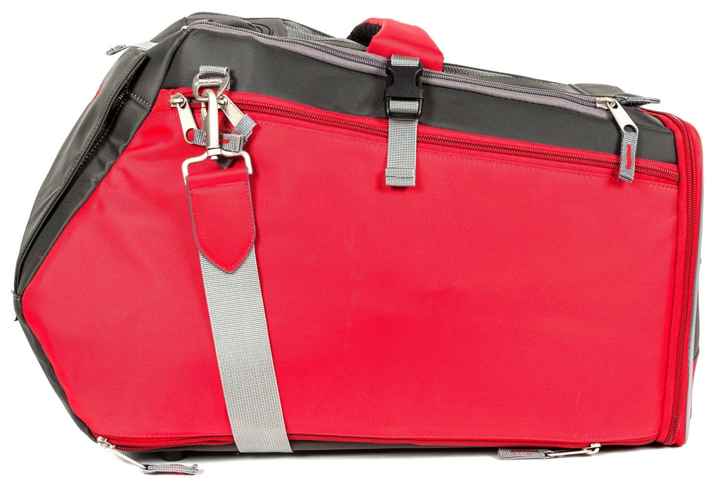 Touchdog ® 'Modern-Glide' Airline Approved Water-Resistant Sporty Travel Fashion Pet Dog Carrier