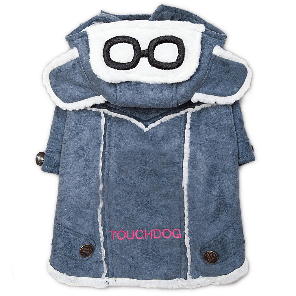 Touchdog 'Tuskegee' Aero-Vintage Designer Fashion Winter Dog Coat