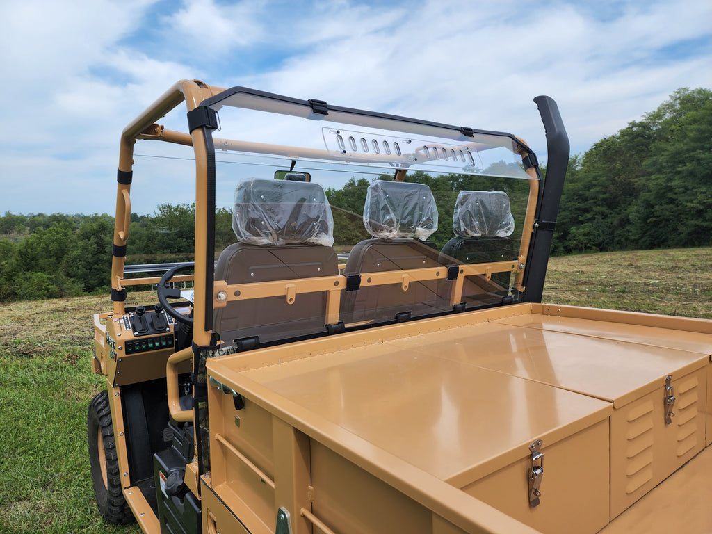 Tuatara - Lexan Back Panel w/Vent and Soft Lower Panel Options
