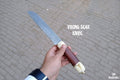 Viking Seax Knife By JW Steel Crafts.