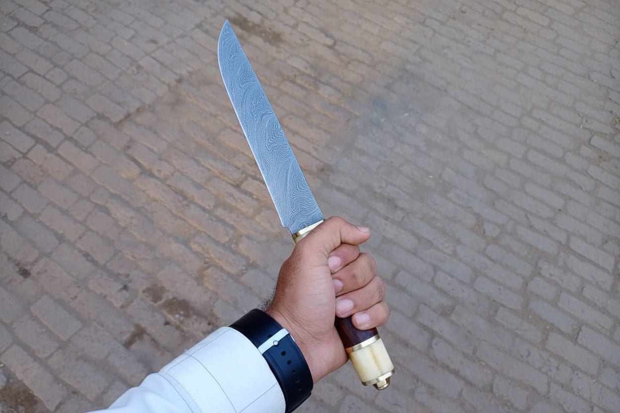 Viking Seax Knife By JW Steel Crafts.