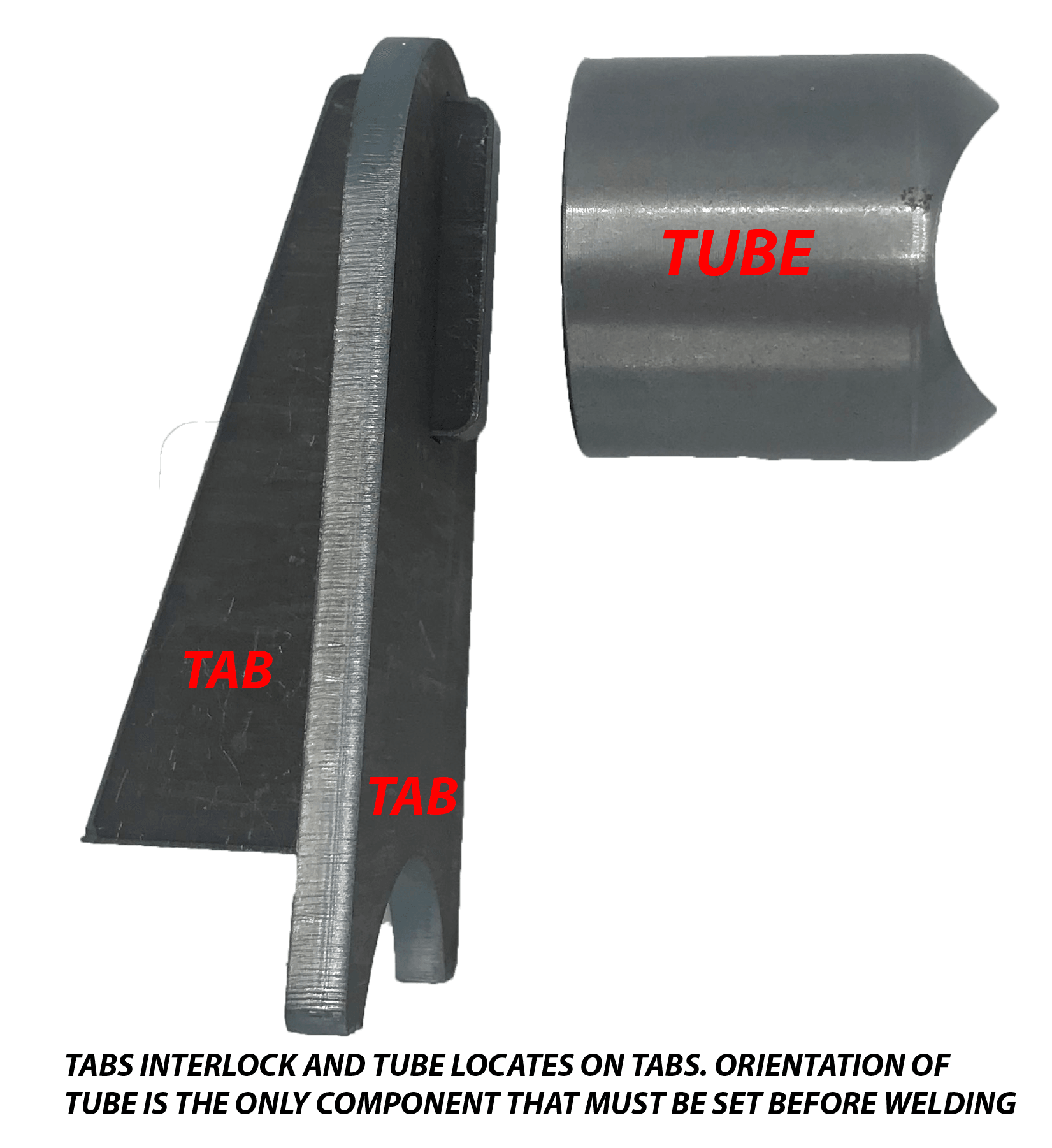 AGM Products Weld-on Chassis Mounts - Electric Jack