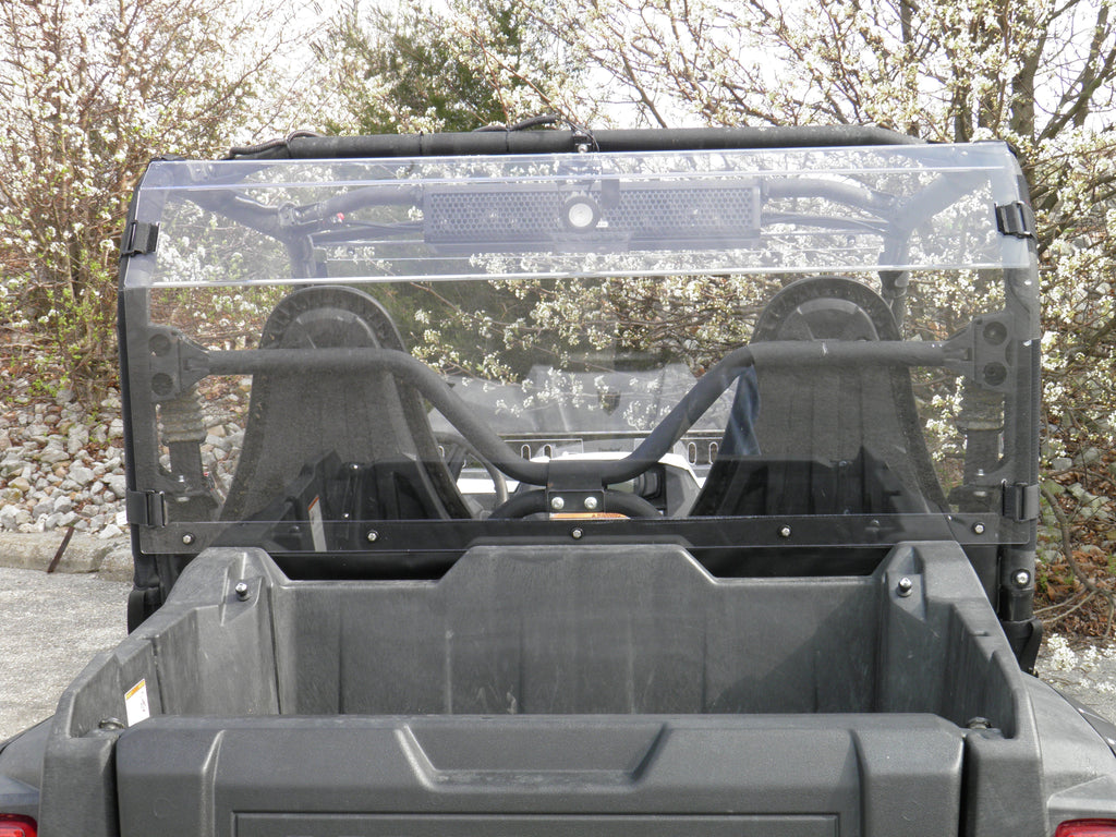 Yamaha Wolverine - 1 Pc Lexan Back Panel w/Vent Option