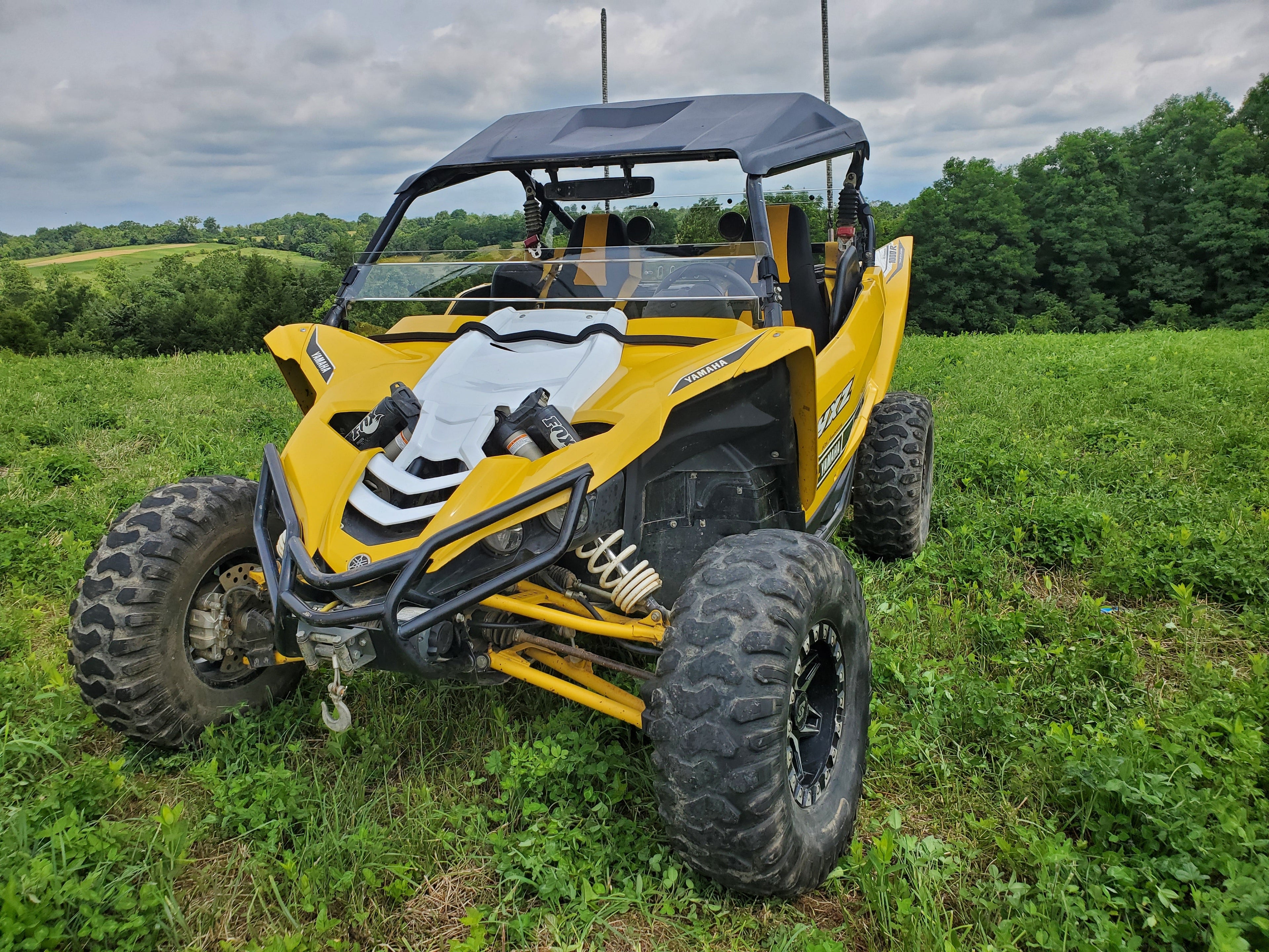 Yamaha YXZ 2016-2018 - Half Windshield w/Scratch Resistant Option