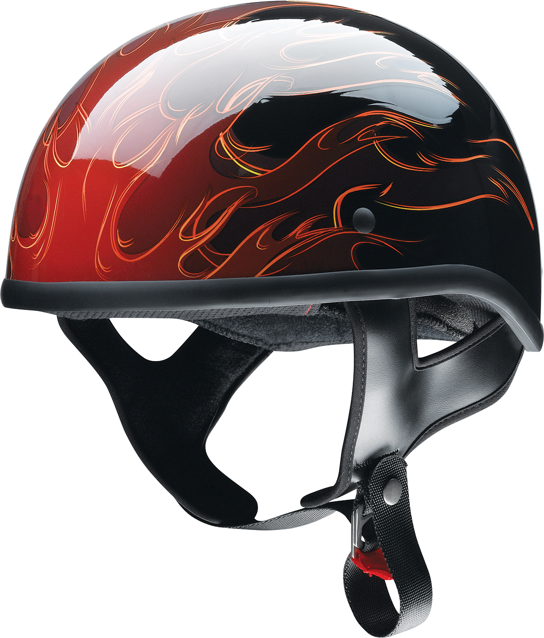 Z1R, Z1R CC Beanie Helmet - Hellfire Red, Medium - Part Number 0103-1326