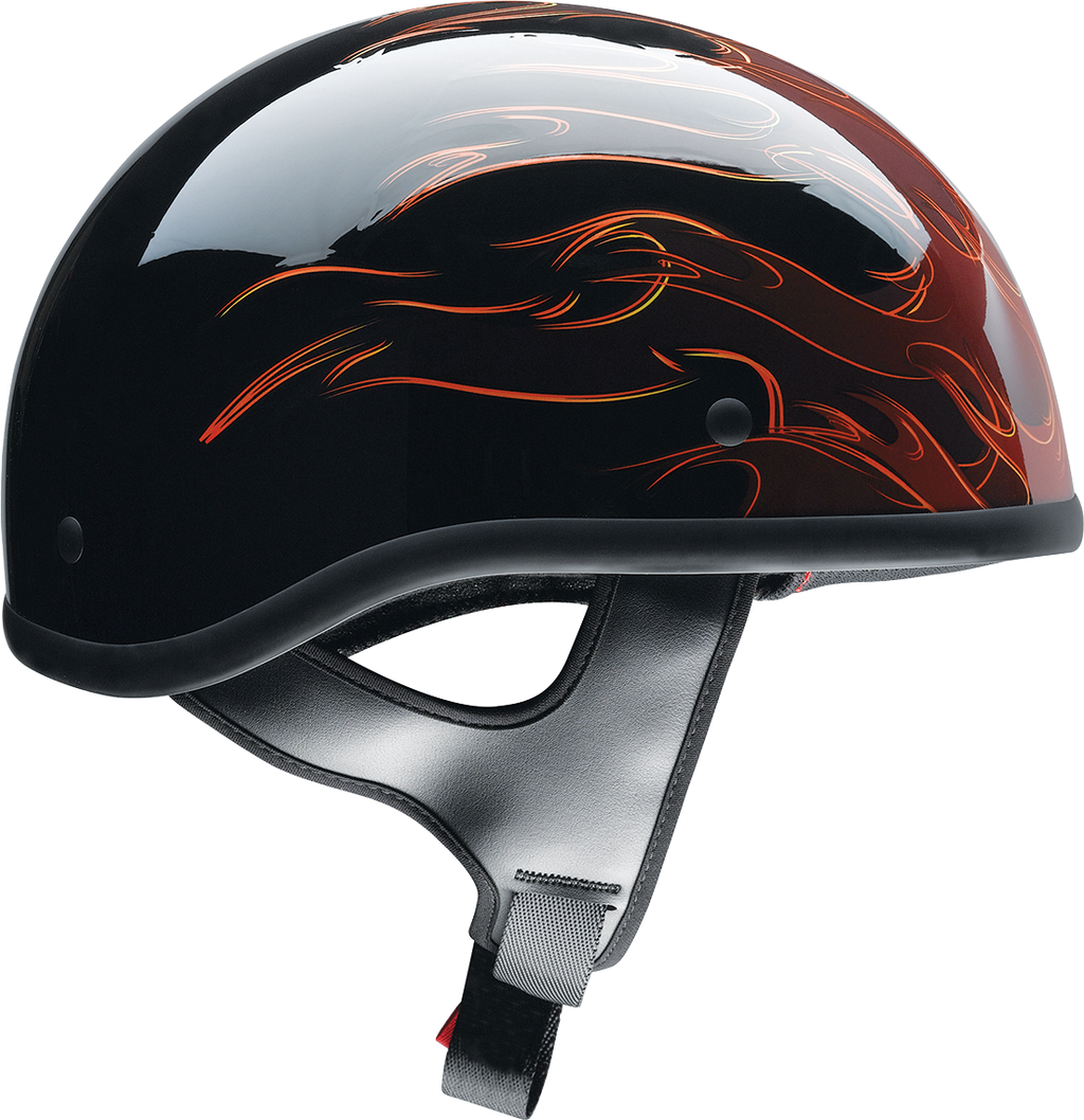 Z1R, Z1R CC Beanie Helmet - Hellfire Red, Medium - Part Number 0103-1326