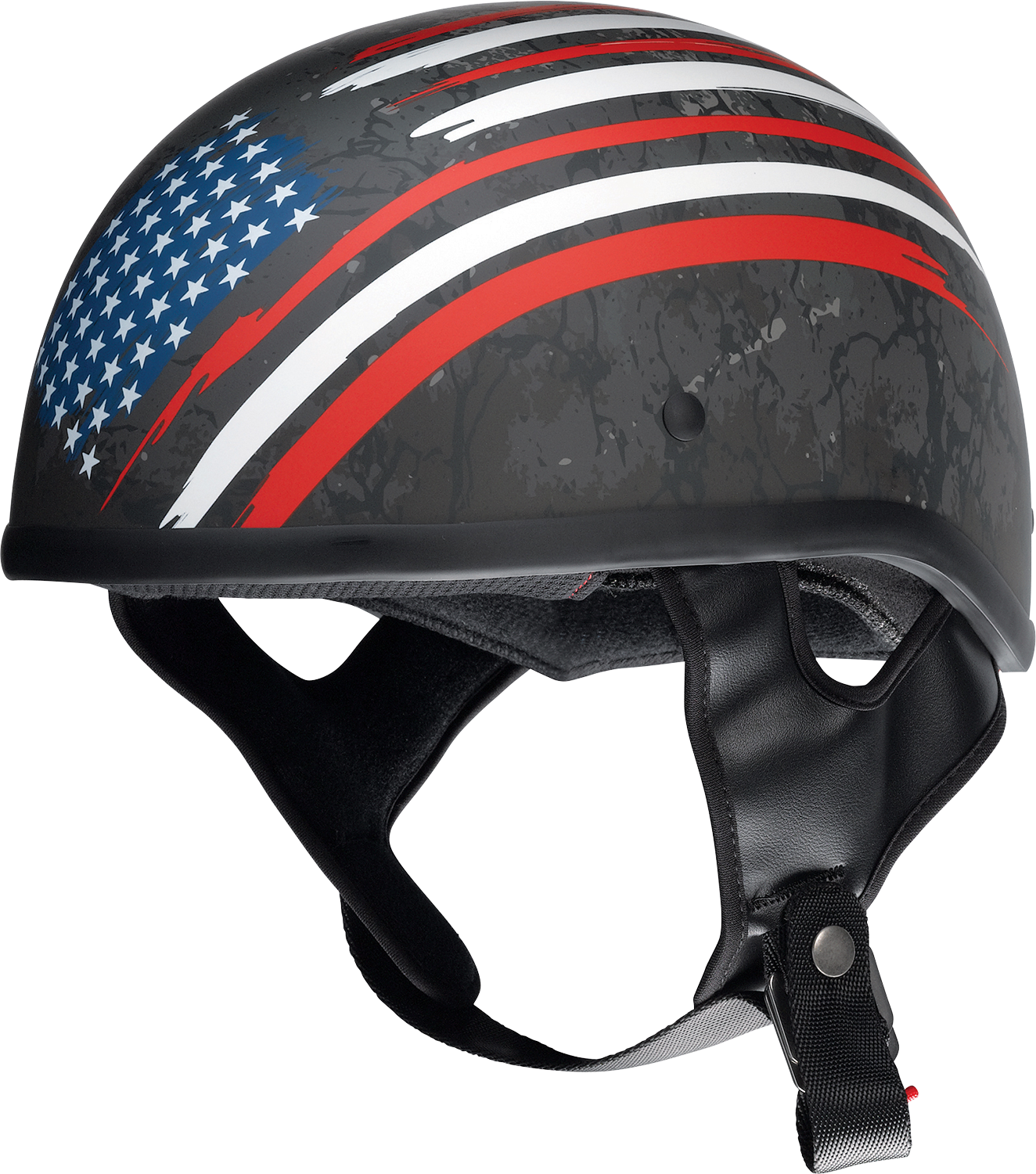 Z1R, Z1R CC Beanie Helmet Justice Small by Z1R - Black, Red, White & Blue