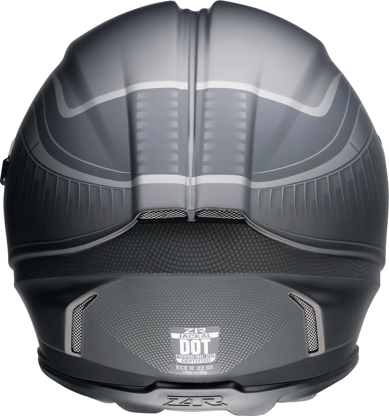 Z1R, Z1R Jackal Helmet Dark Matter Stealth 3XL – Injection-Molded Polycarbonate Shell with Advanced Ventilation