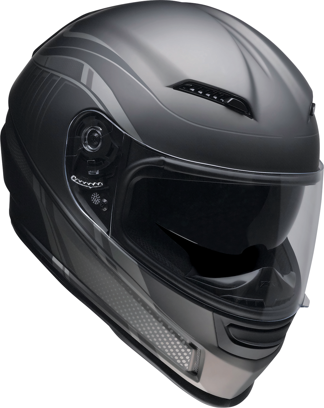 Z1R, Z1R Jackal Helmet Dark Matter Stealth 3XL – Injection-Molded Polycarbonate Shell with Advanced Ventilation