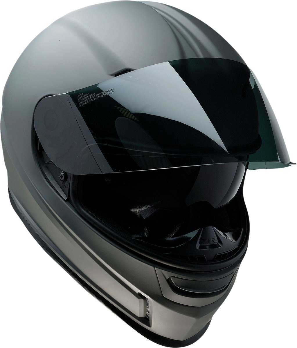 Z1R, Z1R Jackal Helmet Primer Gray with Smoke Shield for 2XL Size - Model 0101-14004