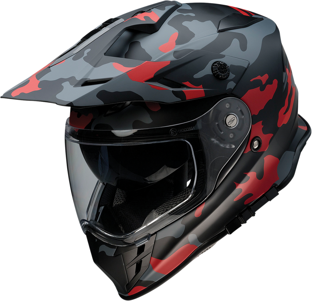 Z1R, Z1R Range Helmet - Camo Red, Model 0140-0095, Medium Size