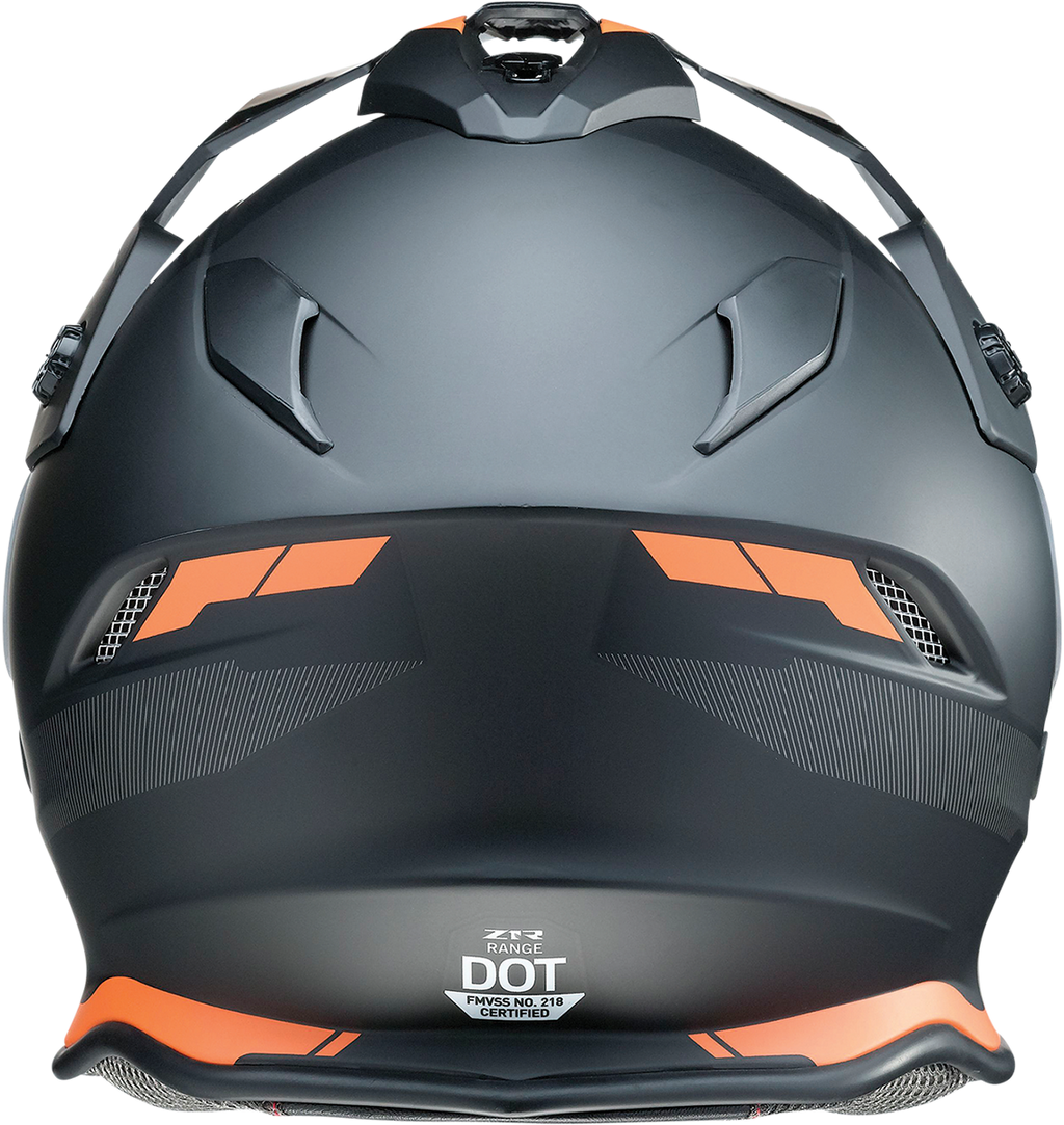 Z1R, Z1R Range Helmet - Uptake Black/Orange XL (Part No. 0140-0118)