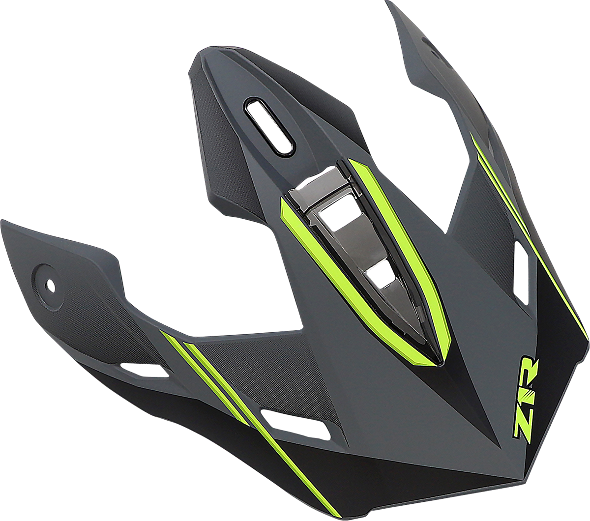 Z1R, Z1R Range Visor Kit for Bladestorm Helmets - Gray, Black & Hi-Viz Yellow - Part 0130-0988