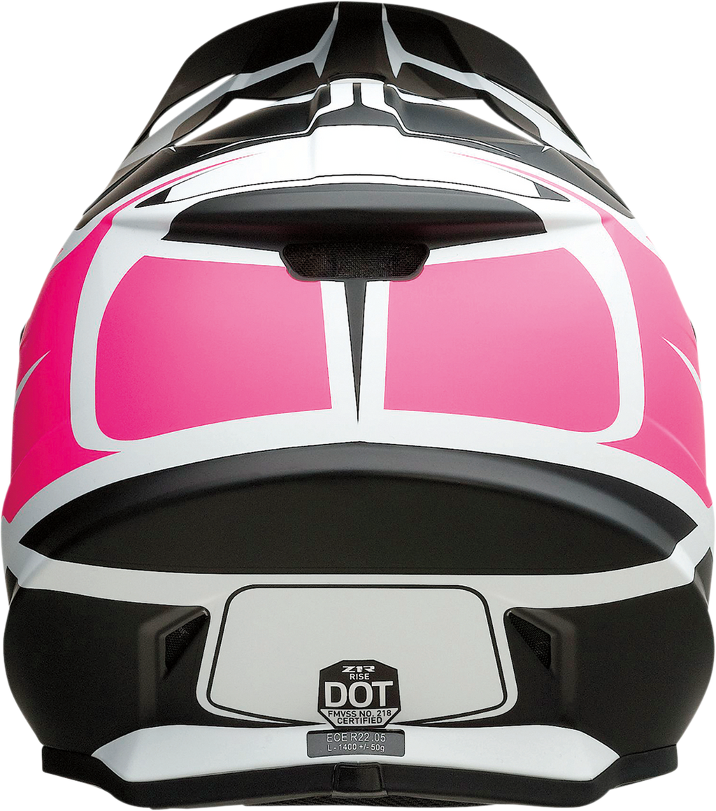 Z1R, Z1R Rise Helmet - Flame Pink, 4XL - Part Number 0110-7263