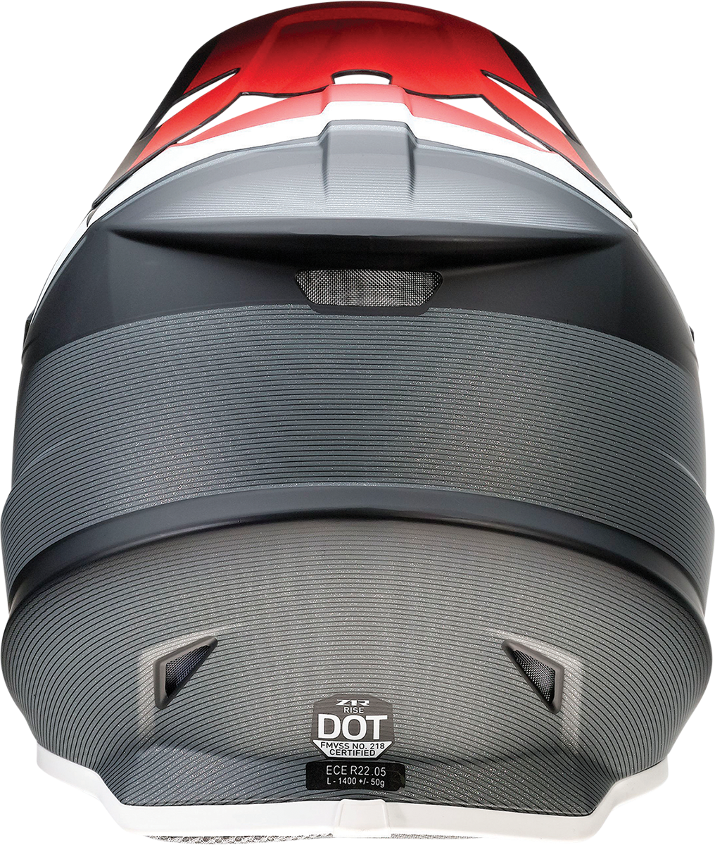 Z1R, Z1R Rise Snow Helmet - Cambio Red/Black/White Large (Part No. 0120-0723)