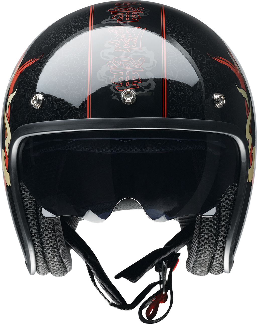 Z1R, Z1R Saturn Helmet - Devilish Gloss Black/Red XL (Part Number 0104-2880)