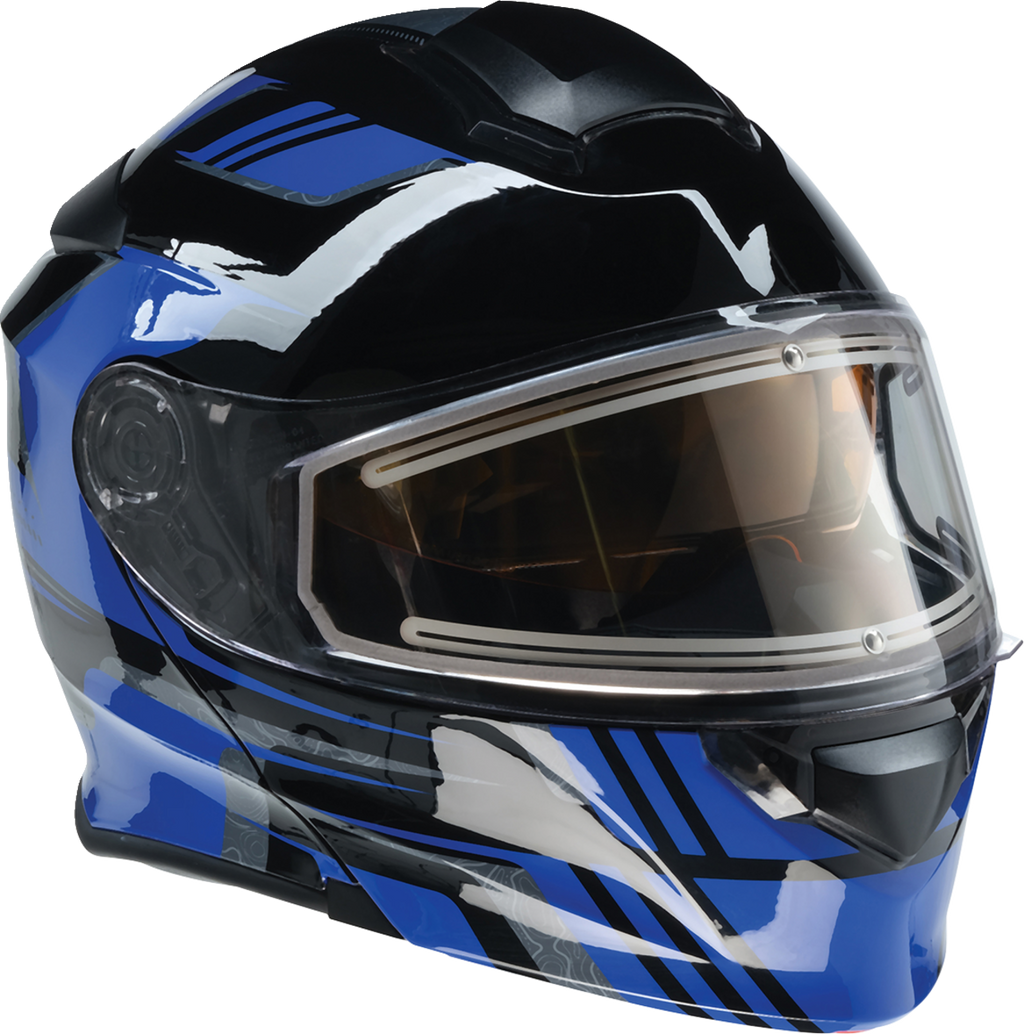 Z1R, Z1R Solaris 2.0 Helmet - First Tracks Electric Dual Pane Shield - Medium by Z1R (Part #0120-0833)
