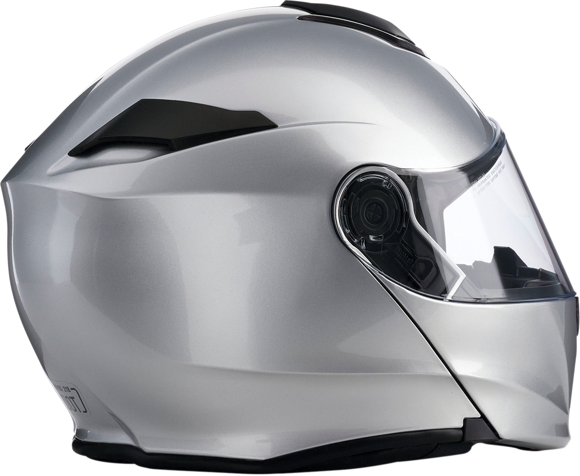 Z1R, Z1R Solaris Modular Helmet - Silver, 3XL by Z1R (Part No. 0100-2163)