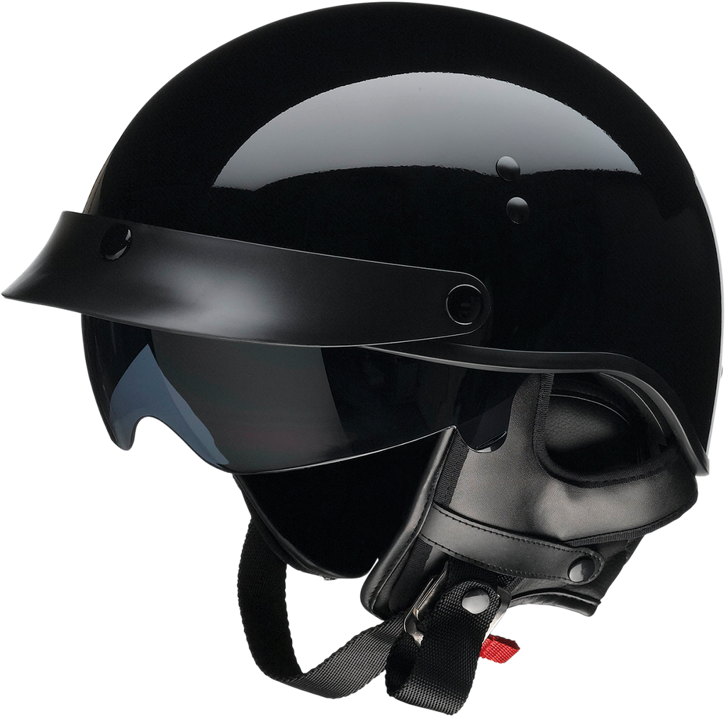Z1R, Z1R Vagrant NC Helmet - Black, Large - Part Number 0103-1369