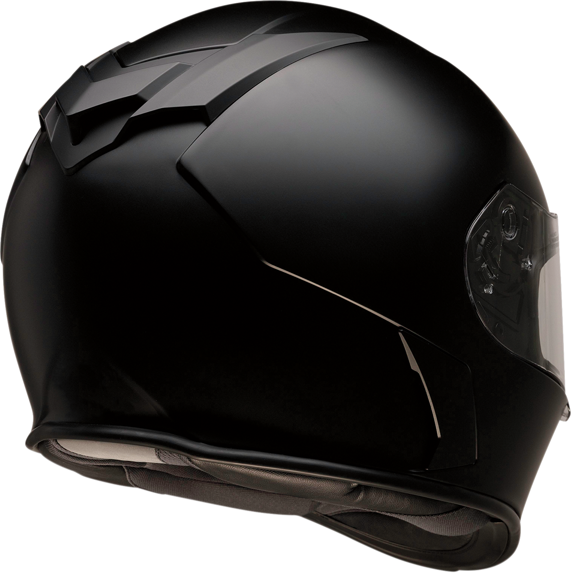 Z1R, Z1R Warrant Helmet 2XL Flat Black with Polycarbonate Shell and Sun Visor - Part No. 0101-13157