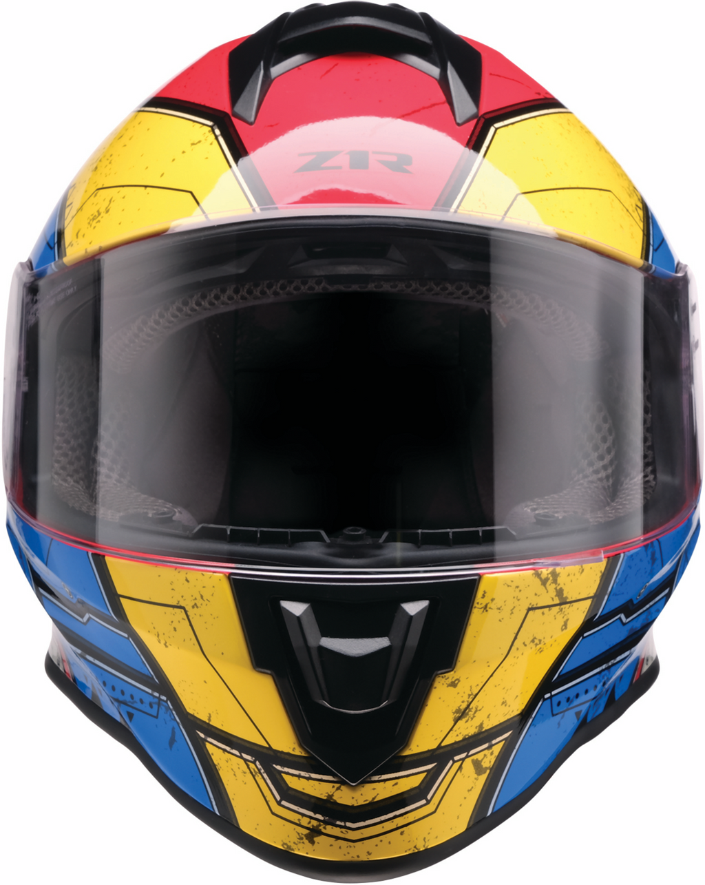 Z1R, Z1R Youth Warrant 2.0 Helmet - Sentinel Blue/Yellow, Medium - Part 0102-0293
